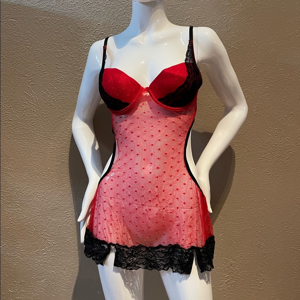 Just sexy lingerie red and black